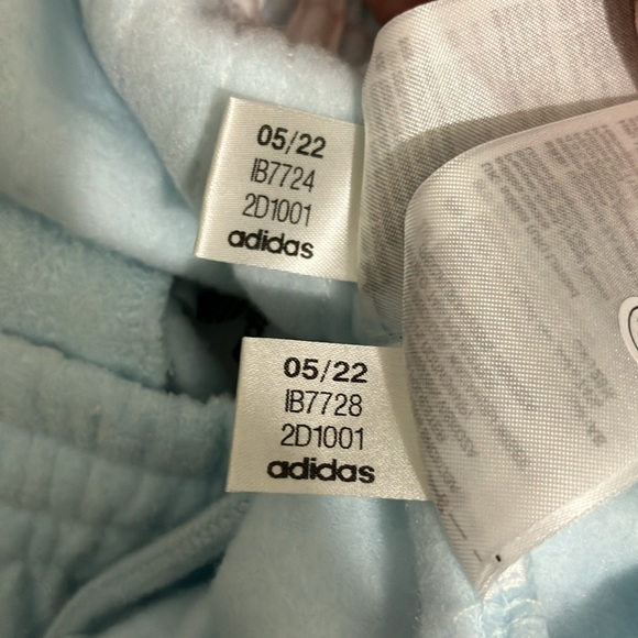 Adidas French loop/Terry cloth SST Tracksuit sweatsuit jacket NWT joggers EUC - Picture 16 of 16